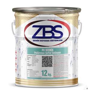 ZBS 1K <b>Polyurethane</b> <b>Varnish</b> Transparent Waterproof Floor Coating 200-250 Gr/m Brush or Roller Application - Product Image 1