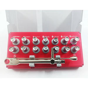 Kit prothétique universel d'implant dentaire avec les conducteurs et la clé - Product Image 2