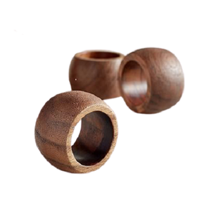 Extremely Good Design <b>Wooden</b> <b>Napkin</b> <b>Ring</b> Set Of Three <b>Wooden</b> <b>Napkin</b> <b>Ring</b> For Hotelware And Wedding Use - Product Image 2