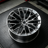 Jantes de voiture personnalisées JWYC 18 19 20 21 22 pouces 5x112 en alliage d'aluminium noir brillant pour IX M70 IX3 M850i M340i M2 I5 Z4 X3 M5 M235