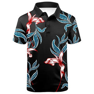 Camisas Polo de Golf para Hombre con Logotipo Personalizado al por Mayor, 100% Poliéster, Tejido Jersey, Impresión Digital, Secado Rápido, Diseño de Cuello - Product Image 6