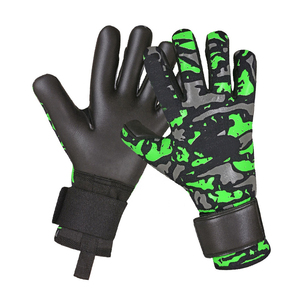 Gants de gardien de but en gros avec latex à adhérence supérieure pour les gardiens de but de football, gants de gardien de but 2025 avec sangle de poignet réglable - Product Image 4