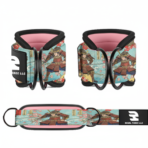 OEM Anime Ankle Straps Workout Fitness Wear Sublimation Ankle Strap Weightlifting <b>Trainer</b> Anime Don't make on Strap - Product Image 6