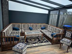 Live Room Sofa Corner Sofa Set Living Room Sofas L Shaped Living Room Set Luxury Corner Sets Corner Seat <b>Bed</b> - Product Image 2