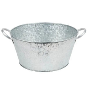 Customized Vintage Stainless Steel Eco-Friendly Virgin Craft Oval <b>Beverage</b> Party <b>Tub</b> LED Light for <b>Ice</b> <b>Bucket</b> Accessories - Product Image 2