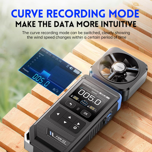 FNIRSI FAM-02 el anemometre küçük çok fonksiyonlu dijital sıcaklık anemometre rüzgar hızı ölçer test doğru - Product Image 4