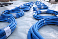 Nouveaux tuyaux de gonflage en laiton efficaces avec raccords rapides et sécurisés pour bouchons d'égout, packers de réparation ponctuelle et sacs de levage pneumatiques