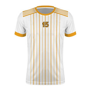 เสื้อฟุตบอล GAA เสื้อฟุตบอลผ้าลูกฟูกสำหรับผู้ชายพิมพ์ลายดิจิตอลบนผ้าฝ้าย/เส้นใยไม้ไผ่ - Product Image 3