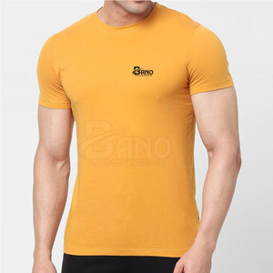 Camiseta de algodón/fibra de bambú para hombre, novedad de 2022, camiseta juvenil de media manga personalizable, oferta en línea - Product Image 5
