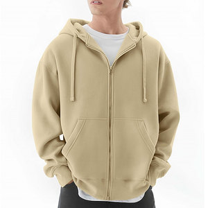 Sudadera con Capucha para Hombre, Estilo Casual de Invierno, Servicio OEM/ODM, Cierre de Cremallera, Forro Polar, Alta Calidad, Estilo Urbano, Gran Venta - Product Image 1
