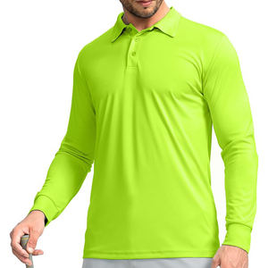เสื้อโปโลแขนยาวระบายอากาศได้ดีสำหรับผู้ชายเสื้อโปโลผู้ชายคุณภาพสูงน้ำหนักเบามีเอกลักษณ์และมีสไตล์สินค้ายอดนิยม - Product Image 3