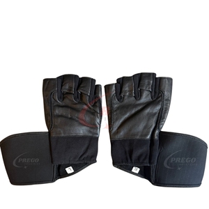 Guantes de Levantamiento de Pesas Personalizados, Guantes de Gimnasio de Medio Dedo con Soporte para Muñeca, Guantes de Entrenamiento para Hombres y Mujeres, OEM - Product Image 4