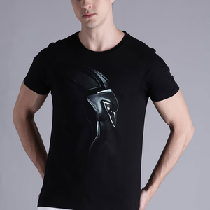 เสื้อยืดผู้ชายแขนสั้นสวมใส่สบาย - Product Image 5