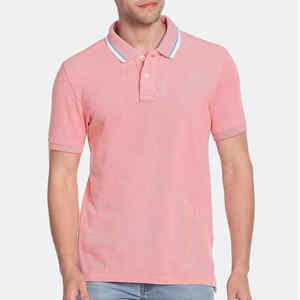 Camiseta de polo con diseño de logotipo bordado para hombre, ropa de calle, camiseta de golf de Color sólido de estilo moderno para hombre, la mejor venta en línea - Product Image 1