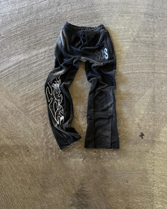 Joggers empilés pour hommes de haute qualité avec poche Streetwear Pantalons de survêtement pour hommes Pantalons de survêtement évasés - Product Image 1
