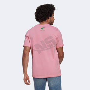 Camiseta estampada holgada de Algodón 100% con logotipo personalizado para hombre, ropa de moda cómoda de alta calidad, perfecta para eventos - Product Image 6