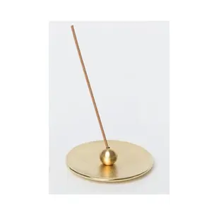 Nouveau porte-encens de centre de table doré fantaisie bon marché - Product Image 2