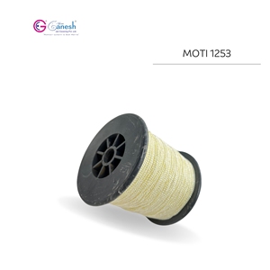 Fil Moti de qualité supérieure pour l'artisanat élégant Fil Moti de luxe avec effet perlé Collection de fils Moti vibrants et décoratifs doux - Product Image 3