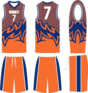 Servicios ODM, Uniforme de Baloncesto con Logotipo Personalizado, 100% Poliéster, Antibacteriano, Transpirable, Tallas Grandes, Tallas Personalizadas, Nuevo Modelo - Product Image 6