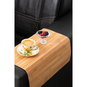 Bandeja Plegable de Bambú para Sofá, Mesa Auxiliar Portátil para Sillón - Product Image 2