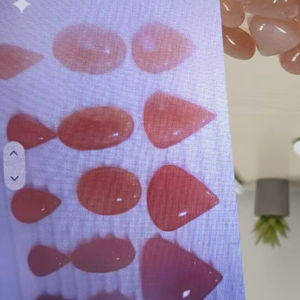 Pierres précieuses naturelles de cornaline de haute qualité, cabochon lisse en forme de poire, vente en gros de bijoux pour femmes, dernières tendances en ligne - Product Image 4