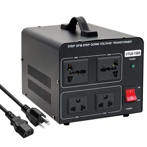 Nhà sử dụng 1500W 110V đến 220V bước lên hiện tại AC điện áp nhỏ biến áp