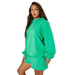 Sweats à capuche pour femmes sweats surdimensionnés pull polaire chandails hiver automne tenues vêtements de mode français Terry sweats à capuche pour femmes - Product Image 1