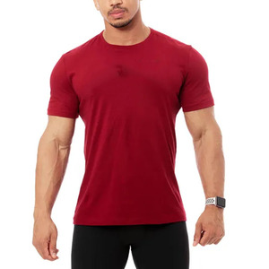 100% coton goutte épaule surdimensionné t-shirts pour hommes Logo personnalisé haute qualité 235 GSM poids lourd - Product Image 4
