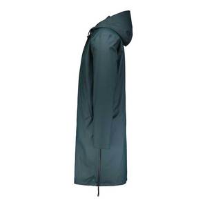 High Quality Lightweight Canvas Polyester Hard <b>Shell</b> Casual Solid Stand Front Rain <b>Suit</b> Men Women Zipper Windproof Waterproof - Product Image 4