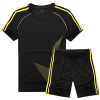 100% Polyester hommes Football uniforme FC Jersey ensemble avec numéro personnalisé et nom kit qualité USA taille Jersey ensemble pour hommes