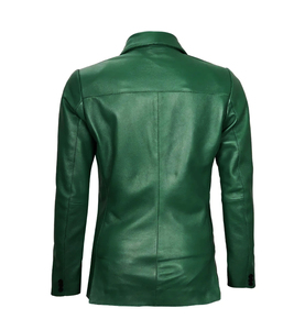 Blazer de cuero para mujer de alta calidad, resistente al agua, logotipo personalizado, color, precio bajo, chaqueta de cuero para mujer con nuevo diseño 2025 - Product Image 6