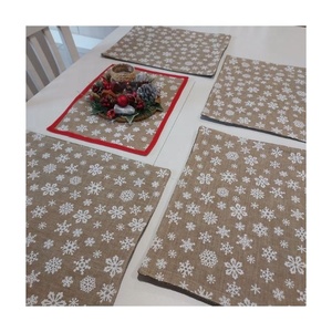 Dark Light Colour Embroidered Cheap Custom <b>Kitchen</b> <b>Table</b> Mats For Dining Heat Resistant Fashion Digital Printed Drop Shipping - Product Image 2