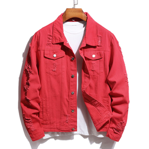 Haute qualité automne nouvelle veste en jean noir pur bouton manteau décontracté haut pour hommes personnalisé fabriqué au Pakistan - Product Image 2