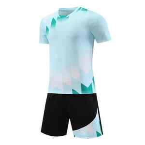 2025 nouveau maillot de Football américain pour hommes respirant à manches courtes entraînement vêtements de sport uniforme d'équipe Double coutures ensembles - Product Image 6