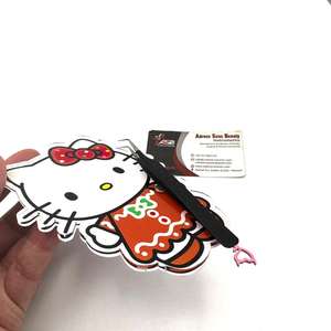 กระเบื้องขนตาสำหรับเทศกาลคริสต์มาสพร้อมแหนบฮัลโหลคิตตี้ลายพิมพ์โลโก้ตามสั่งอุปกรณ์แต่งขนตา - Product Image 3