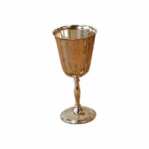 Copa de vino de Metal y latón con diseño en relieve, copa de vino de lujo con diseño de hojas y flores - Product Image 5