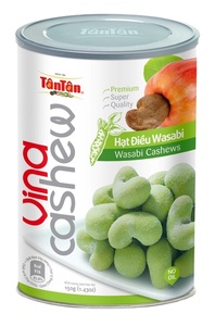 TAN TAN Fresh Style Raw Cashew Nuts with Wasabi Vietnam Origin 10kg PE Vacuum <b>Packed</b> Ready to Eat - Product Image 4