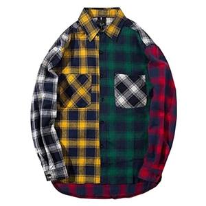 New Culture Flanelles Design personnalisé Chemises en flanelle pour hommes de grande taille - Product Image 3