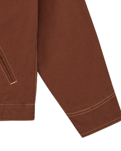 Veste de travail en toile épaisse personnalisée avec logo pour hommes, style vintage de haute qualité, veste d'hiver pour ouvriers, broderie - Product Image 3