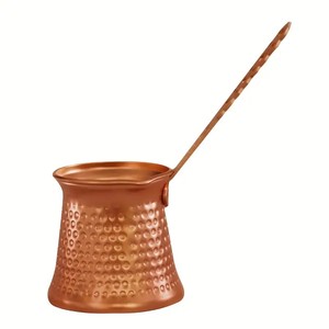Handmade Copper Hammered Turkish Coffee and Tea Pot for Home Restaurant Cafe Hotels Use - Product Image 5
