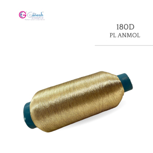 เส้นด้ายโลหะ Jari kasab เส้นใยโพลีเอสเตอร์ลายดอกไม้ - Product Image 3