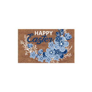 Support en PVC antidérapant respectueux de l'environnement pour une sécurité accrue PVC COIR EMBOSSED INDIAN DOORMAT à vendre - Product Image 1