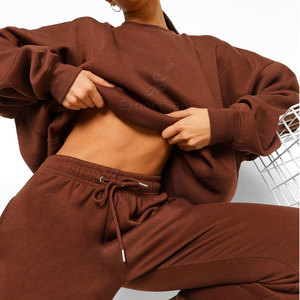 Survêtement uni à la mode adapté au logo personnalisé et à l'impression de marque Survêtement de mode avec un design simple et un tissu confortable - Product Image 4