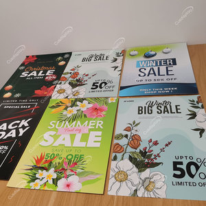 Affiches personnalisées en vinyle pour événements professionnels, impression d'affiches publicitaires de grande taille, couleurs vives, lavables, A0 A1 A2 A3 A4 - Product Image 3