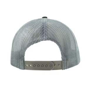 Wholesale 6 Panels Trucker Hat Waterproof Lightweight Mesh <b>Back</b> Caps Custom Design Embroidery Logo <b>Patch</b> Low Tax Vietnam Factory - Product Image 4