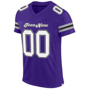 Vente en gros du meilleur service OEM 2025 nouveaux maillots d'équipe personnalisés maillots de football américain cousus pour hommes à bas prix à vendre - Product Image 2