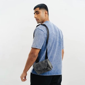 T-shirt vintage personnalisé délavé à l'acide pour homme Oversize 230g 250g DTG Print Streetwear en polyester/coton - Product Image 3