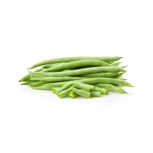 栄養価の高い味の新鮮なインゲン豆が最も要求されている最高品質の野菜