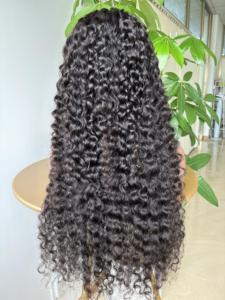 Peluca de Cabello Brasileño Virgen con Cierre de Encaje HD, Rizado Birmano, 250% de Densidad, Pelucas Humanas Populares a Precio de Mayoreo - Product Image 3
