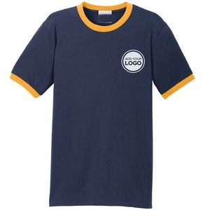 Camiseta Ringer de contraste para hombre, camisetas deportivas Ringer de dos tonos de manga corta - Product Image 3